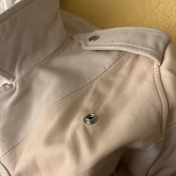 Iro Witney Leather Biker Jacket size 40 Large - Picture 12 of 16